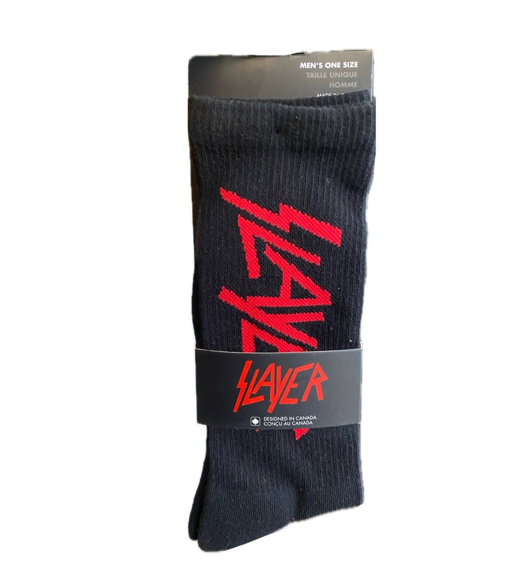 SLAYER LOGO SOCKS, 1 PAIR by Perri's Leathers