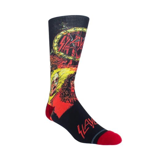 Slayer Repentless Crew Socks, 1 Pair by Perri's Leathers