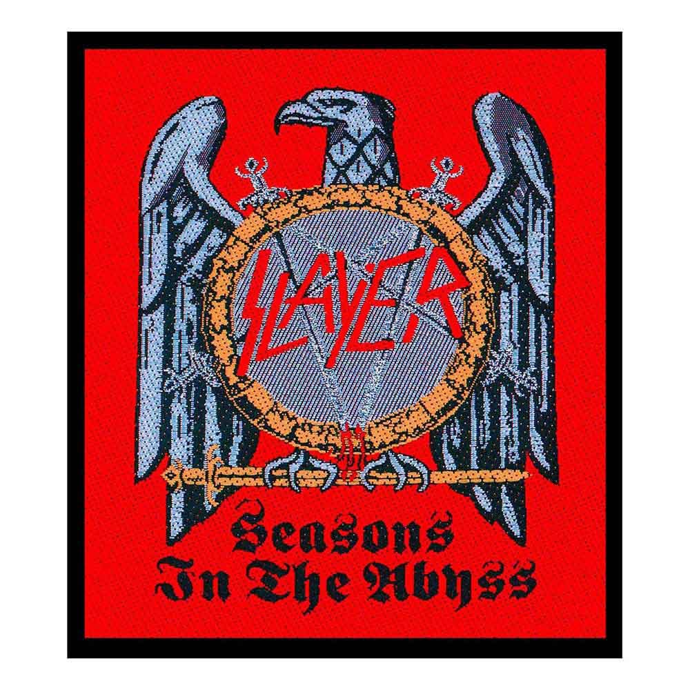 SLAYER STANDARD PATCH: SEASONS IN THE ABYSS (LOOSE) by Rock Off Trade