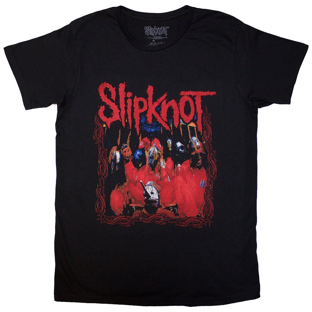 Slipknot Unisex T-Shirt: Band Frame by Rock Off Trade