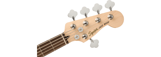 Squier Affinity Series® Jazz Bass® V, Laurel Fingerboard, Black Pickguard, 3-Color Sunburst by Squier