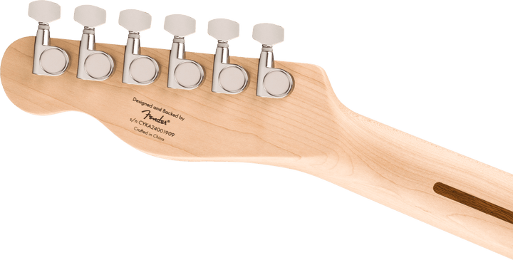 Squier Affinity Series Telecaster FMT SH, Laurel Fingerboard, White Pickguard, Crimson Red Transparent by FMIC