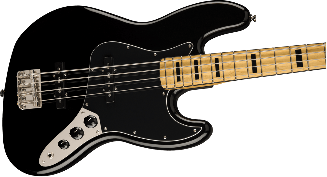 Squier Classic Vibe '70s Jazz Bass®, Maple Fingerboard, Black by FMIC