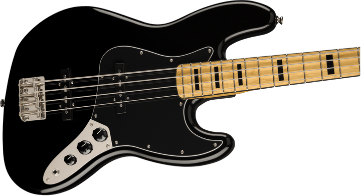 Squier Classic Vibe '70s Jazz Bass®, Maple Fingerboard, Black by FMIC
