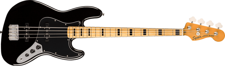 Squier Classic Vibe '70s Jazz Bass®, Maple Fingerboard, Black by FMIC