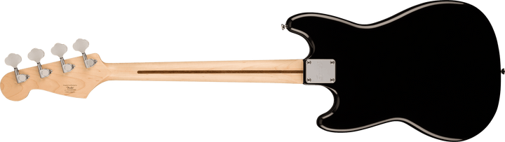Squier Sonic Bronco Bass, Laurel Fingerboard, White Pickguard, Black by FMIC