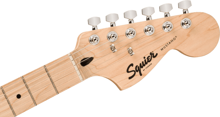 Squier Sonic™ Mustang® HH, Laurel Fingerboard, White Pickguard, Flash Pink by FMIC