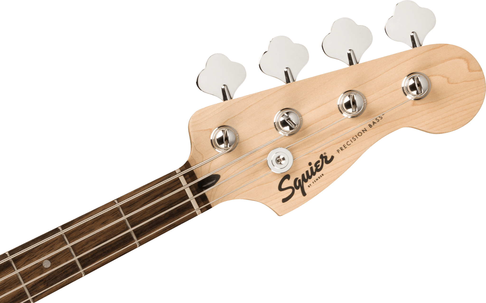 Squier Sonic™ Precision Bass®, Laurel Fingerboard, White Pickguard, Black by FMIC