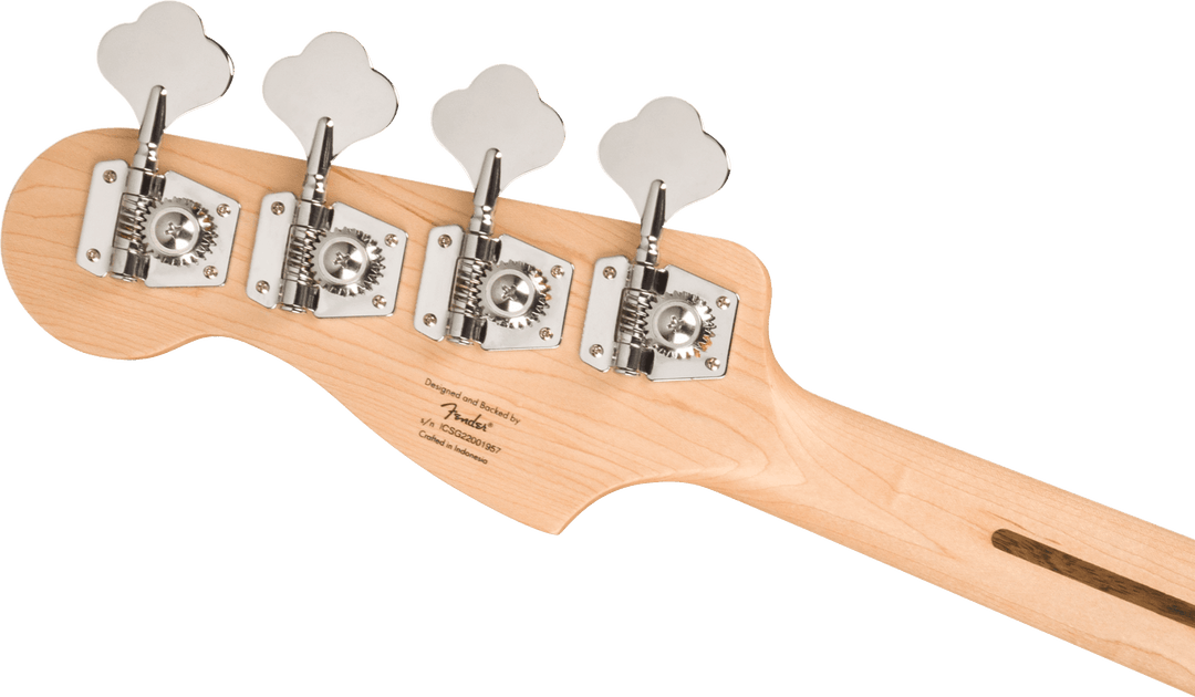 Squier Sonic™ Precision Bass®, Laurel Fingerboard, White Pickguard, Black by FMIC