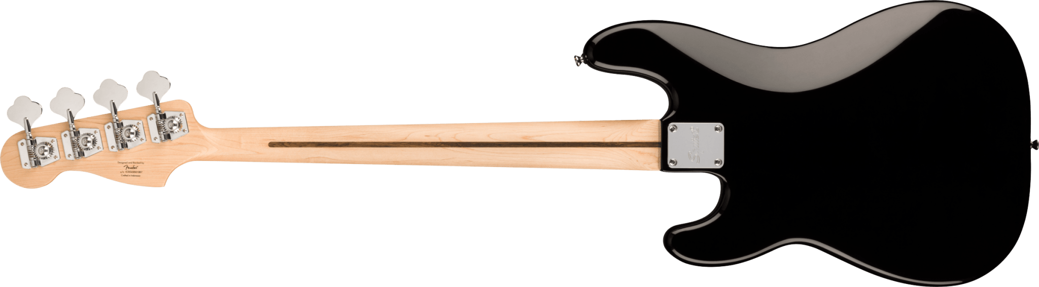 Squier Sonic™ Precision Bass®, Laurel Fingerboard, White Pickguard, Black by FMIC