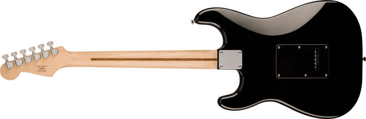 Squier Sonic® Stratocaster® HSS, Maple Fingerboard, Black Pickguard, Black by FMIC