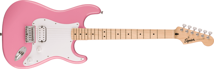 Squier Sonic™ Stratocaster® HT H, Maple Fingerboard, White Pickguard, Flash Pink by FMIC