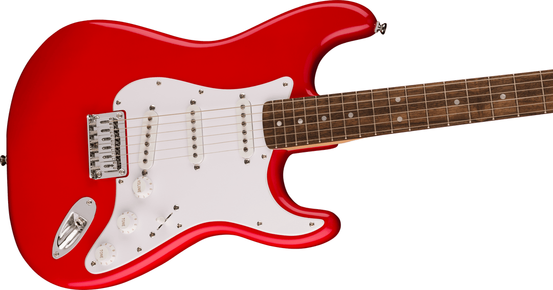 Squier Sonic™ Stratocaster® HT, Laurel Fingerboard, White Pickguard, Torino Red by FMIC