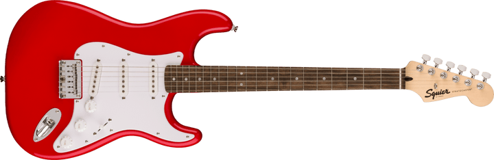 Squier Sonic™ Stratocaster® HT, Laurel Fingerboard, White Pickguard, Torino Red by FMIC