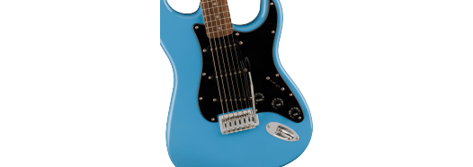Squier Sonic™ Stratocaster®, Laurel Fingerboard, Black Pickguard, California Blue by FMIC