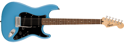 Squier Sonic™ Stratocaster®, Laurel Fingerboard, Black Pickguard, California Blue by FMIC