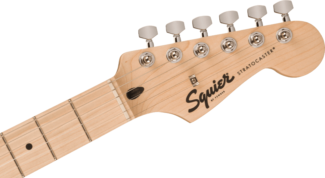 Squier Sonic™ Stratocaster®, Maple Fingerboard, White Pickguard, 2 - Color Sunburst by FMIC