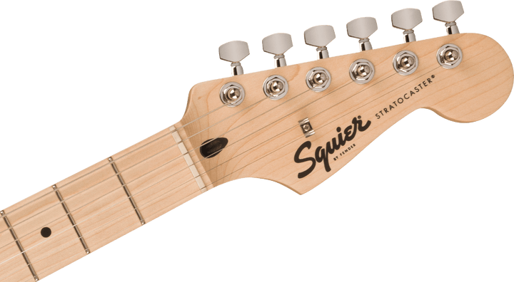 Squier Sonic™ Stratocaster®, Maple Fingerboard, White Pickguard, 2 - Color Sunburst by FMIC