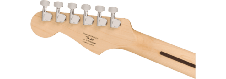 Squier Sonic® Stratocaster®, Maple Fingerboard, White Pickguard, Black by FMIC