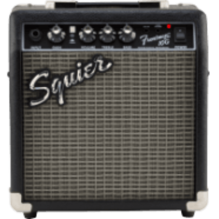 Squier Sonic™ Stratocaster® Pack, Maple Fingerboard, Black, Gig Bag, 10G - 120V by FMIC