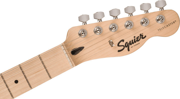 Squier Sonic™ Telecaster®, Maple Fingerboard, White Pickguard, Black by FMIC