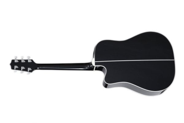 Takamine G - series Cutaway Dreadnought Acoustic Guitar With Gig Bag, Black by Takamine