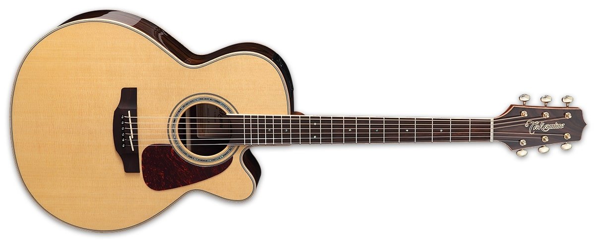Takamine G90 Series NEX Cutaway Solid Spruce Acoustic/Electric Guitar Natural Gloss by Coast Music
