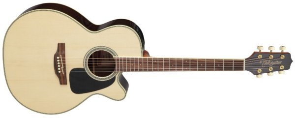 Takamine GN51CE-NAT Nex Cutaway Acoustic-Electric Guitar, Natural by Takamine