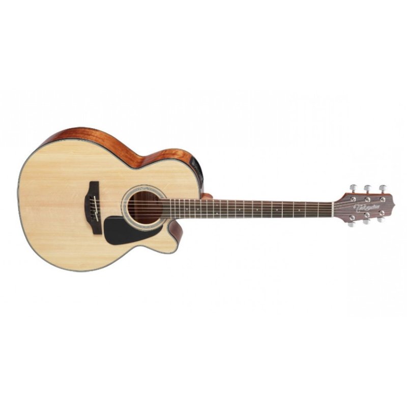 Takamine Nex Cutaway Acoustic - Electric Guitar, Natural by Coast Music