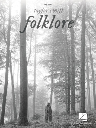 Taylor Swift – Folklore Easy Piano Folios Softcover by Hal Leonard