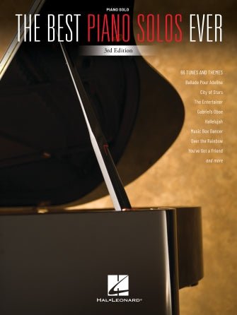 The Best Piano Solos Ever – 3rd Edition Piano Solo Songbook Softcover by Hal Leonard