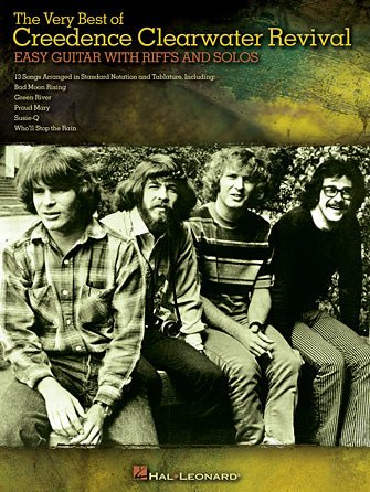 The Very Best of Creedence Clearwater Revival - Easy Guitar Softcover - TAB by Hal Leonard