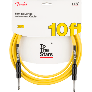 Tom DeLonge 10' To The Stars Instrument Cable, Graffiti Yellow by FMIC