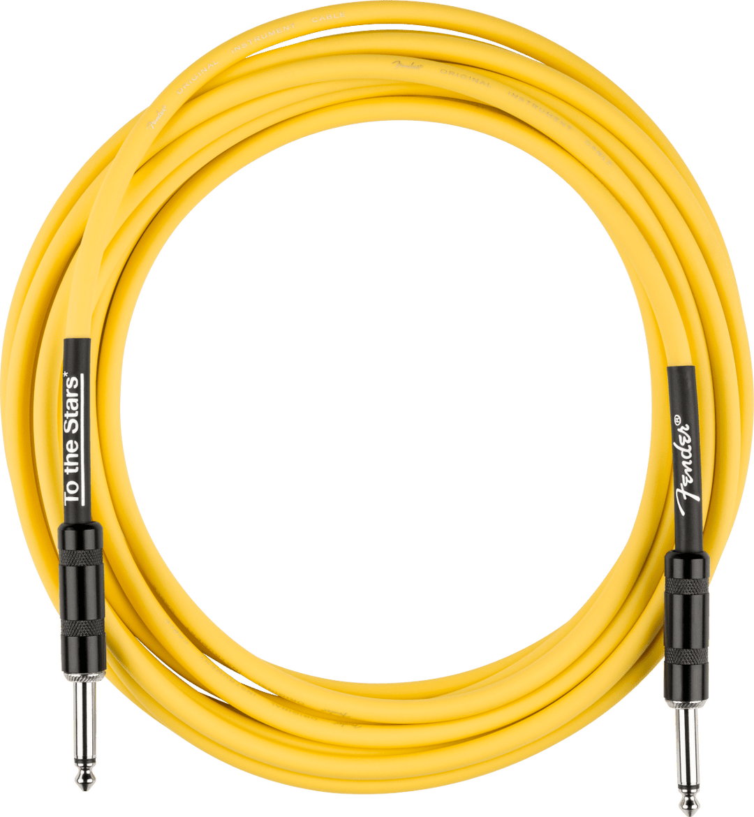 Tom DeLonge 10' To The Stars Instrument Cable, Graffiti Yellow by FMIC