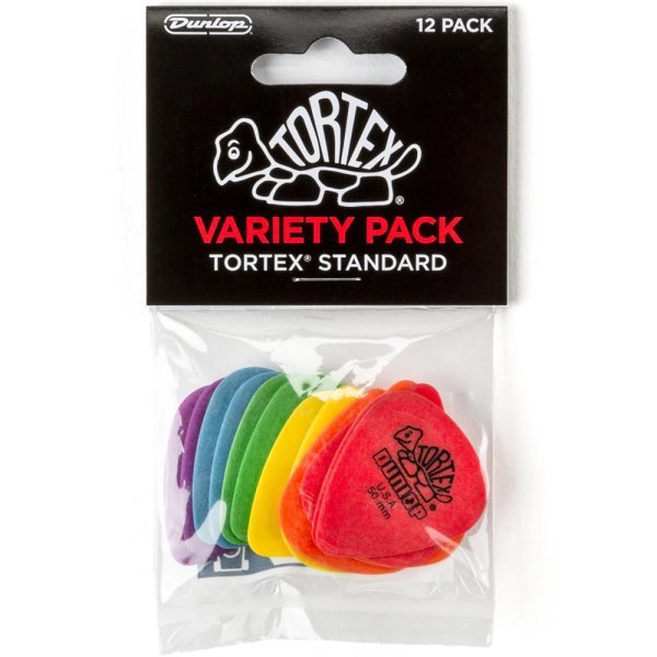 Tortex Standard Pick Variety Pack of 12 by Coast Music