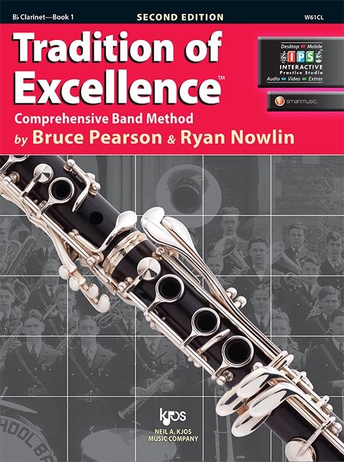 Tradition of Excellence Book 1 - B♭ Clarinet by Kjos