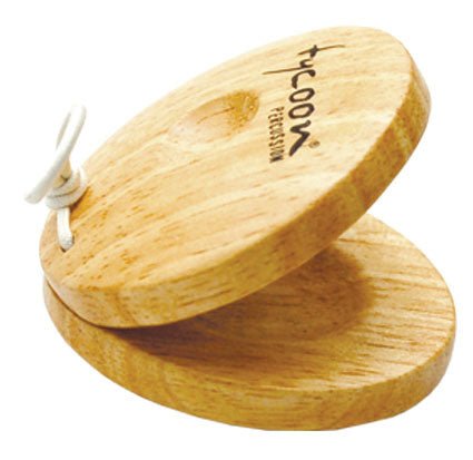 Tycoon Percussion Finger Wood Castanets (Pair) by Coast Music
