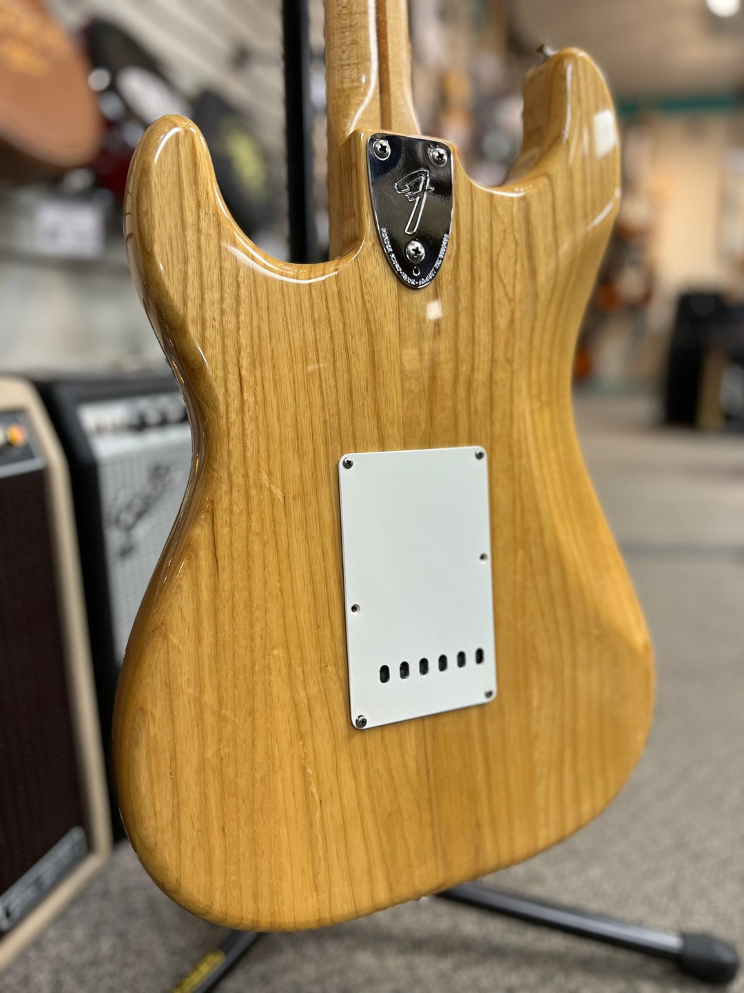 Used 1977 - 1978 Fender Stratocaster with 3 - Bolt Neck, Rosewood Fretboard - Natural by Used