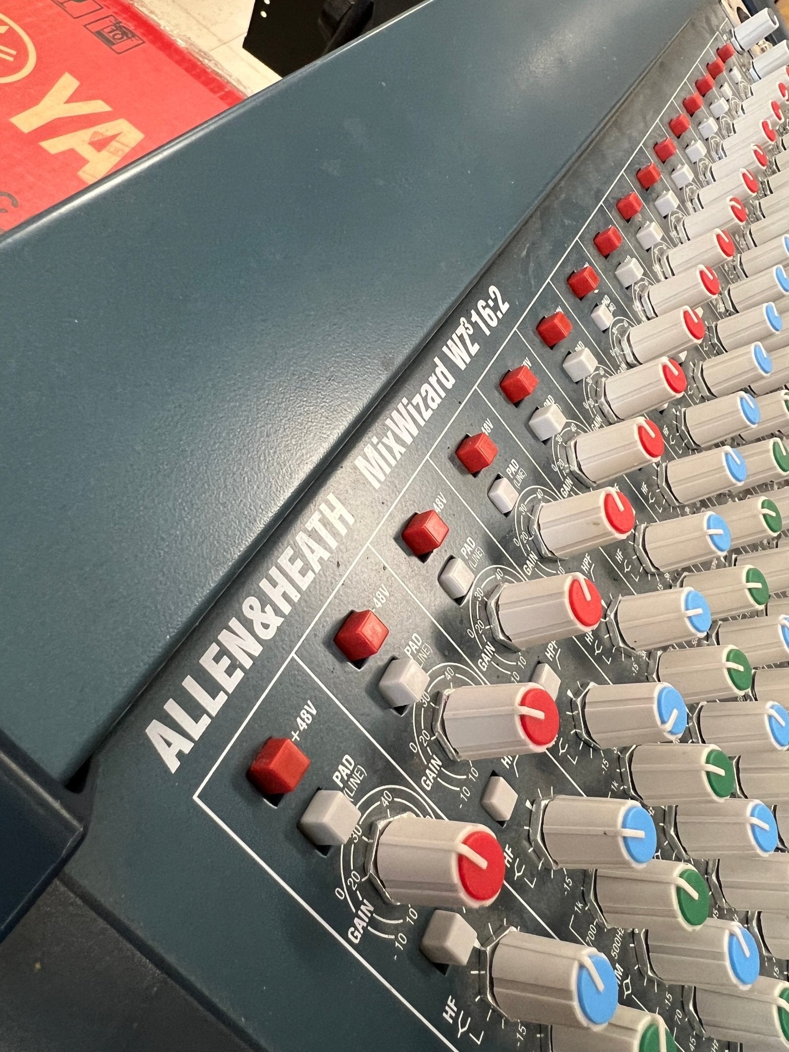 Used Allen & Heath MixWizard WZ3 16:2 by Faders Music Inc.