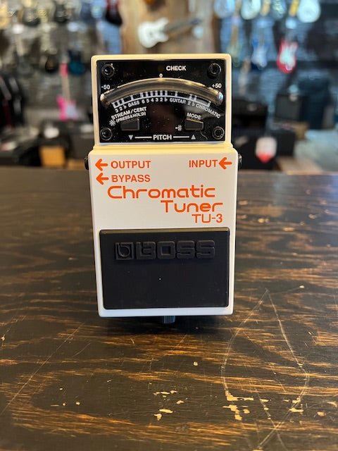 Used Boss TU - 3 Chromatic Tuner by Roland Canada