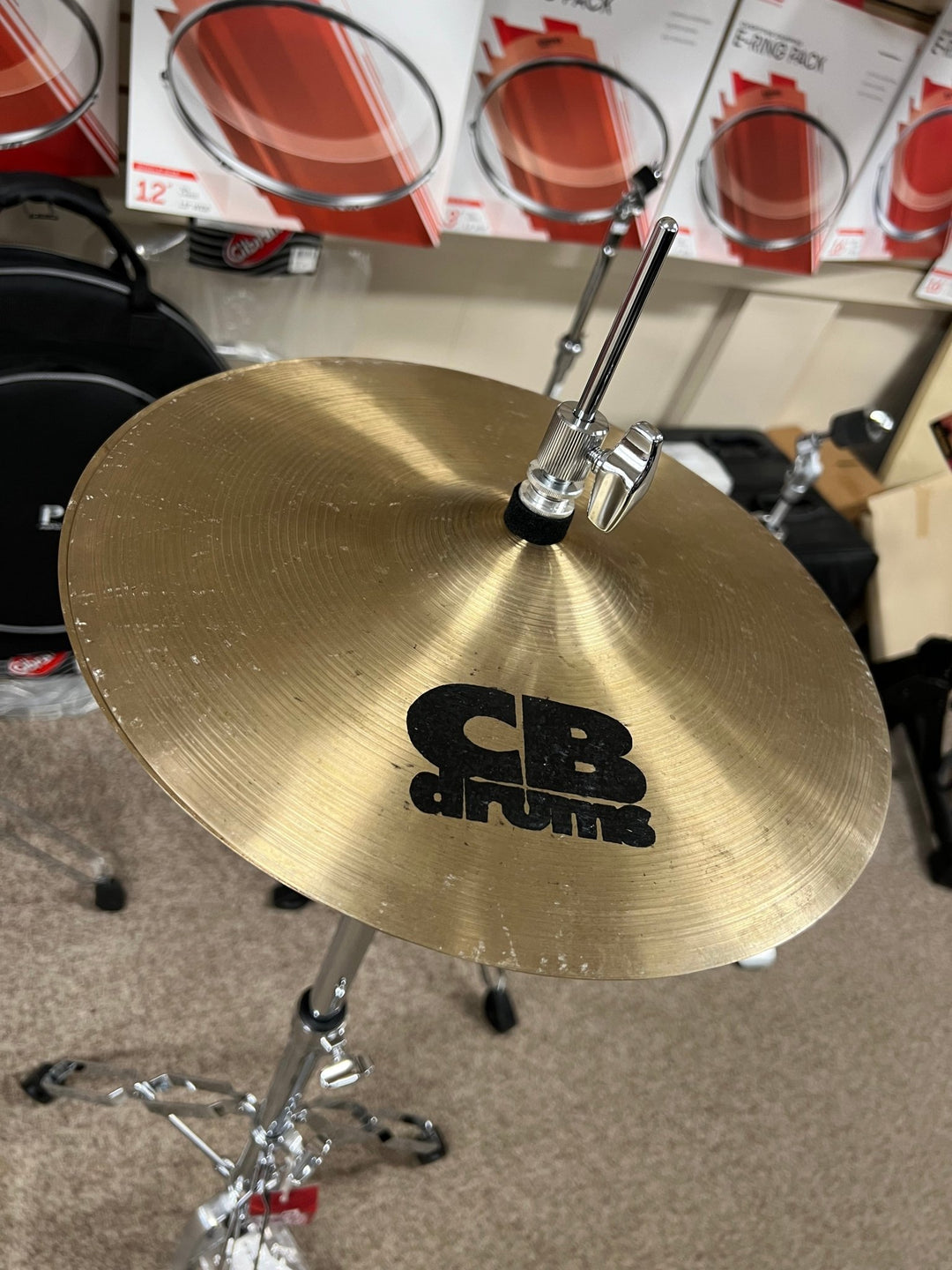 Used CB Drums Hi - Hat Cymbals by Used
