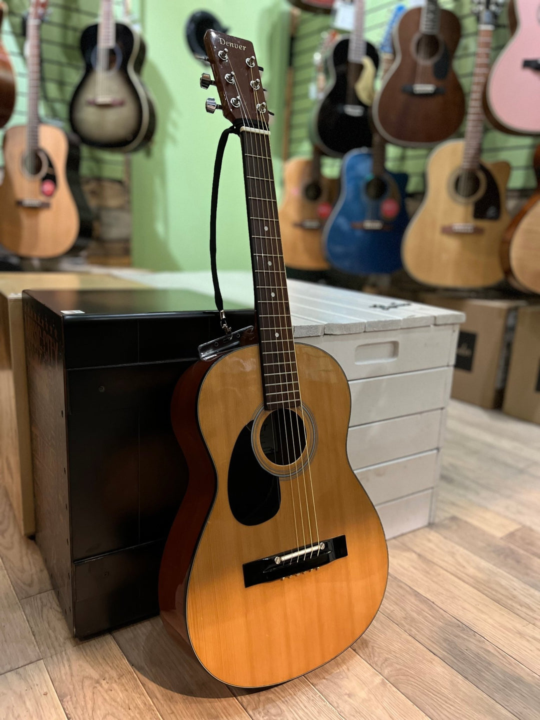 USED Denver DD34SL 3/4 Size Lefty Acoustic - Natural by Yorkville