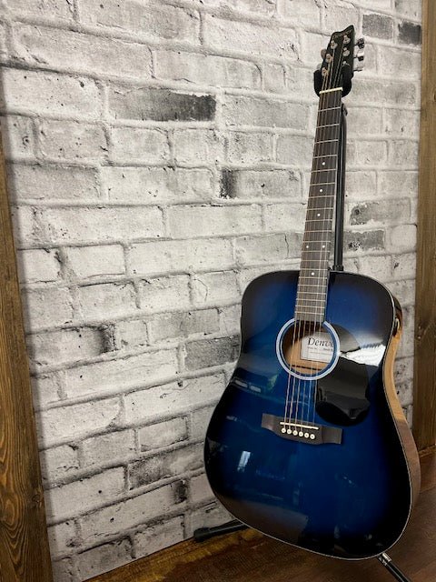 Used Denver DD44S Acoustic Guitar - Blue by Yorkville