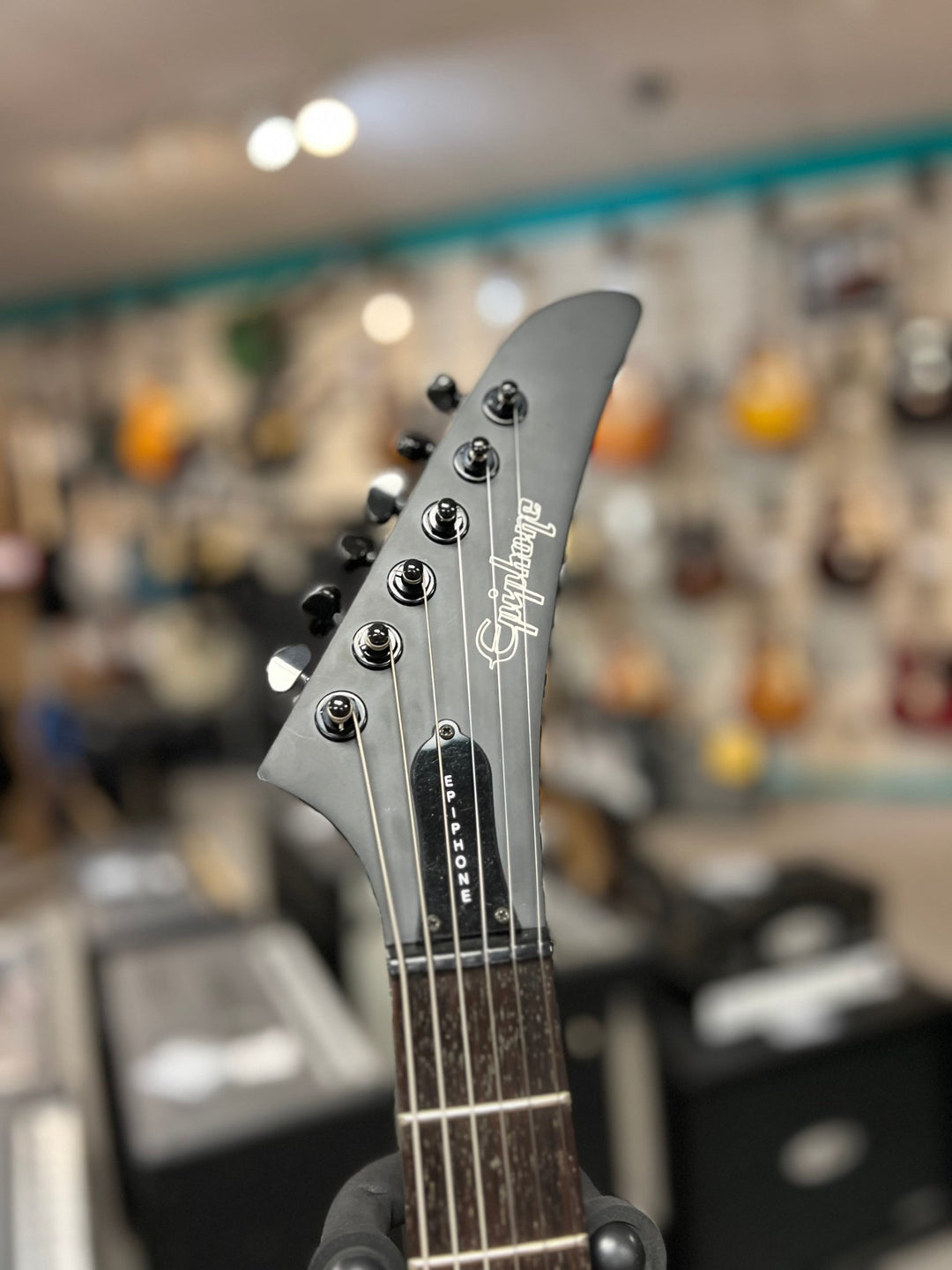 Used Epiphone '58 Goth Explorer (Upgraded) by Used