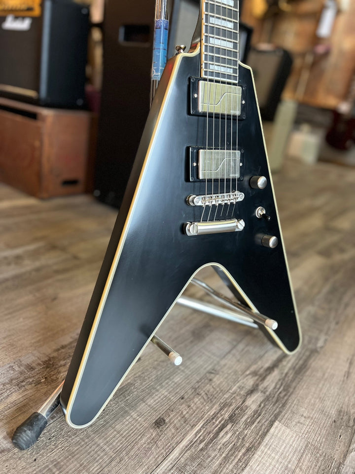 Used Epiphone Flying V Prophecy, Black Aged Gloss by Used