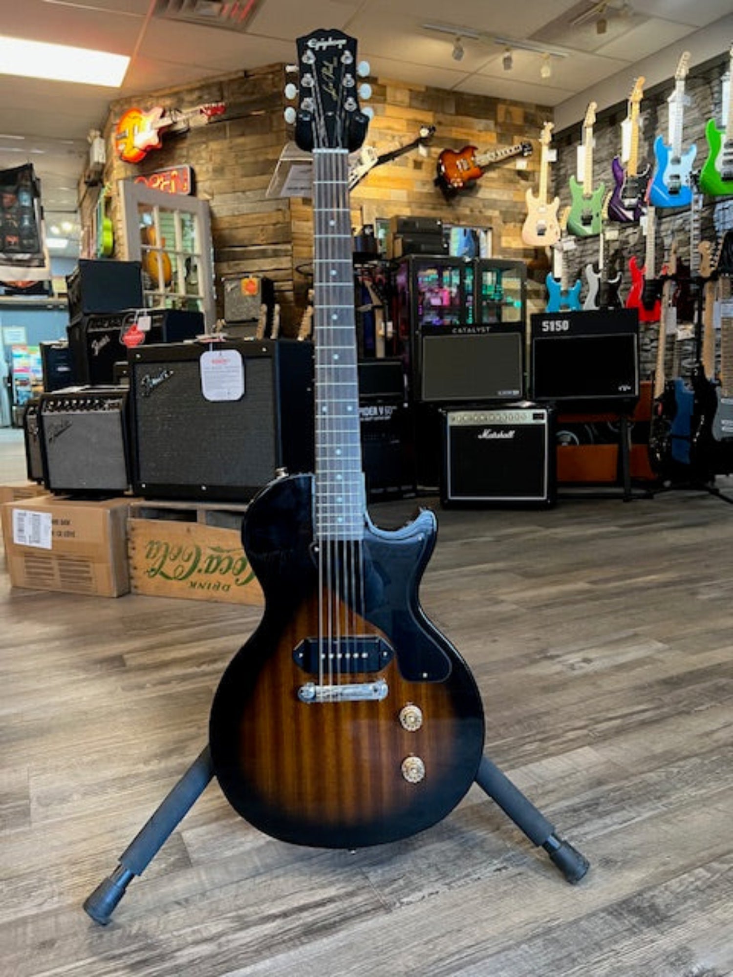 USED Epiphone Les Paul Junior - Tobacco Burst by Used