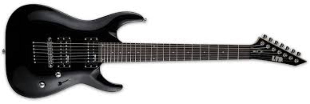 Used ESP LTD MH - 17 Seven String, Black by Used