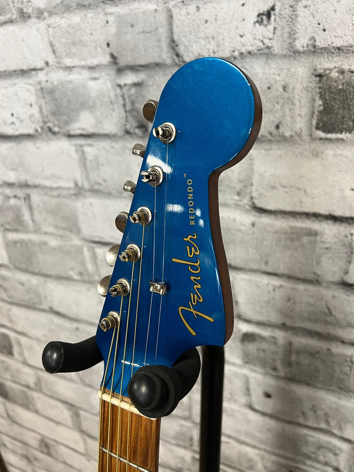 Used Fender Redondo Classic – Cosmic Turquoise (with Gig Bag) by Faders Music Inc.