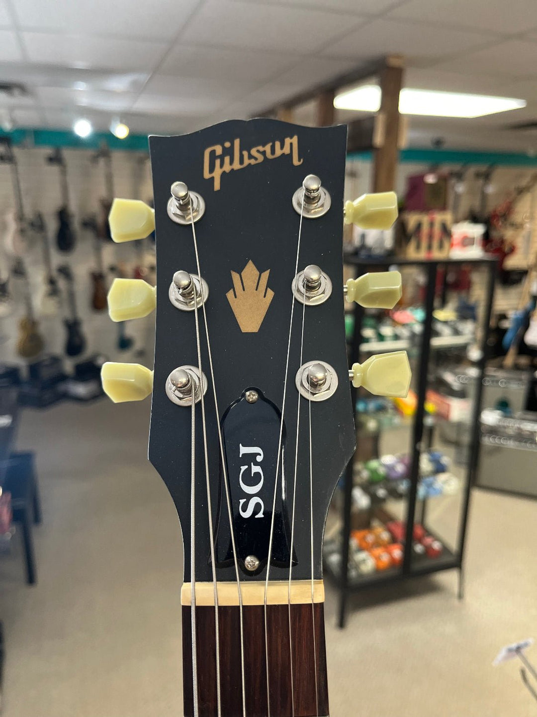 Used Gibson SGJ 2014, Rubbed Vintage Burst by Consignment