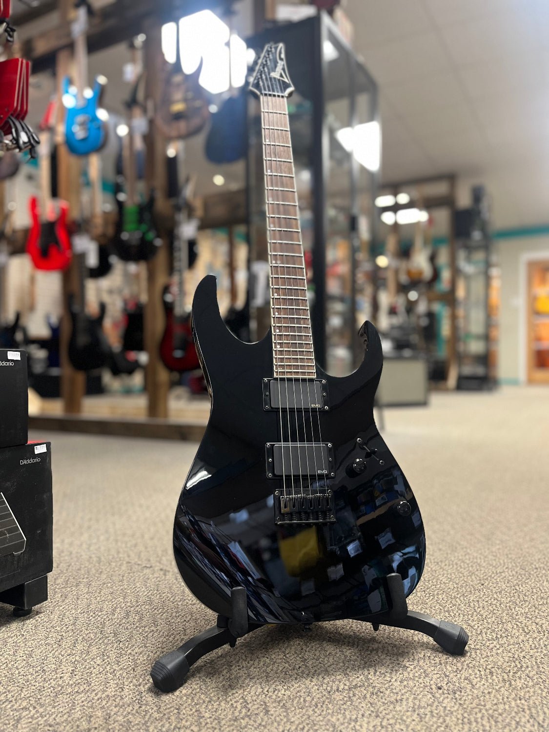 USED Ibanez RGT6EXFX with EMG Active Pickups, Gloss Black by FMIC